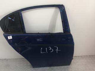 дверь задняя правая BMW 3 серия E90/E91/E92/E93 E90 2007, 3.0 л., M57 D30 (306D3), дизель, АКПП, синий, седан, правый руль, 41007203648
