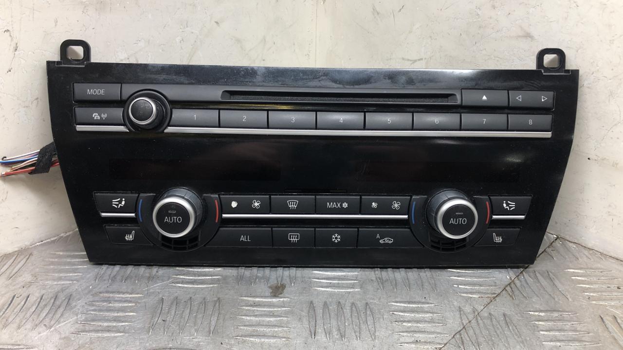 блок управления печки / климат-контроля BMW 7 серия F01/F02 F01 2011, 3.0 л., N57 D30 A, дизель, АКПП, black sapphire metallic (475), седан, задний привод, правый руль, 61319328414, 9263701 - фото №1