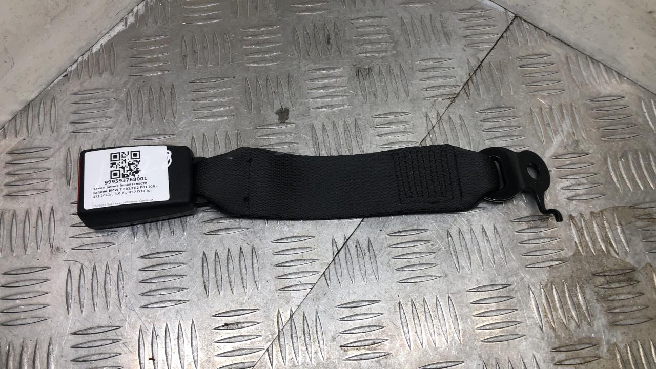 замок ремня безопасности BMW 7 серия F01/F02 F01 2011, 3.0 л., N57 D30 A, дизель, АКПП, black sapphire metallic (475), седан, задний привод, правый руль, 72117269508, 7269508 - фото №1