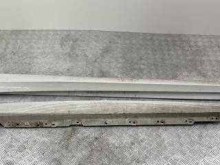 накладка на порог BMW 3 GT F34 2016, 3.0 л., N55 B30 A, бензин, АКПП, белый, хетчбэк 5 дв., полный привод, 51778061651, 51778061652, 8058771, 8058772