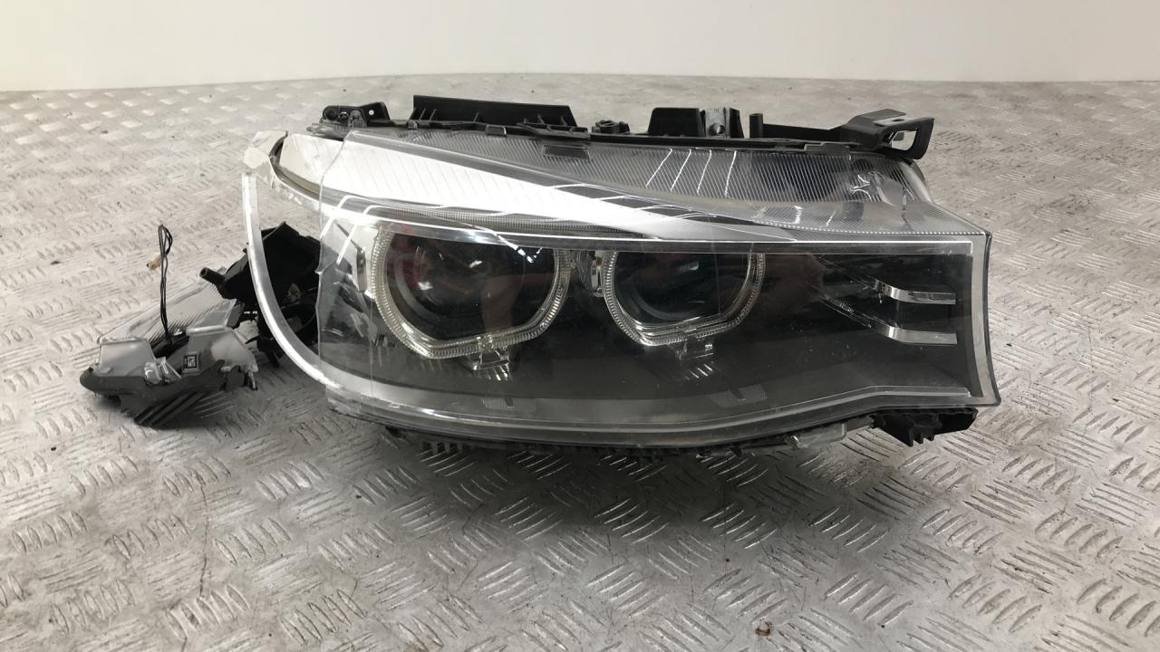 фара правая BMW 3 GT F34 2016, 3.0 л., N55 B30 A, бензин, АКПП, белый, хетчбэк 5 дв., полный привод, 63117355564, 7355564 - фото №1