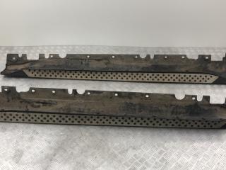 накладка на порог BMW X6 E71/E72 E71 2009, 3.5 л., M57D30 (306D5), дизель, АКПП, monacoblau (a35), внедорожник 5 дв., полный привод, правый руль, 51777184419, 51777184420