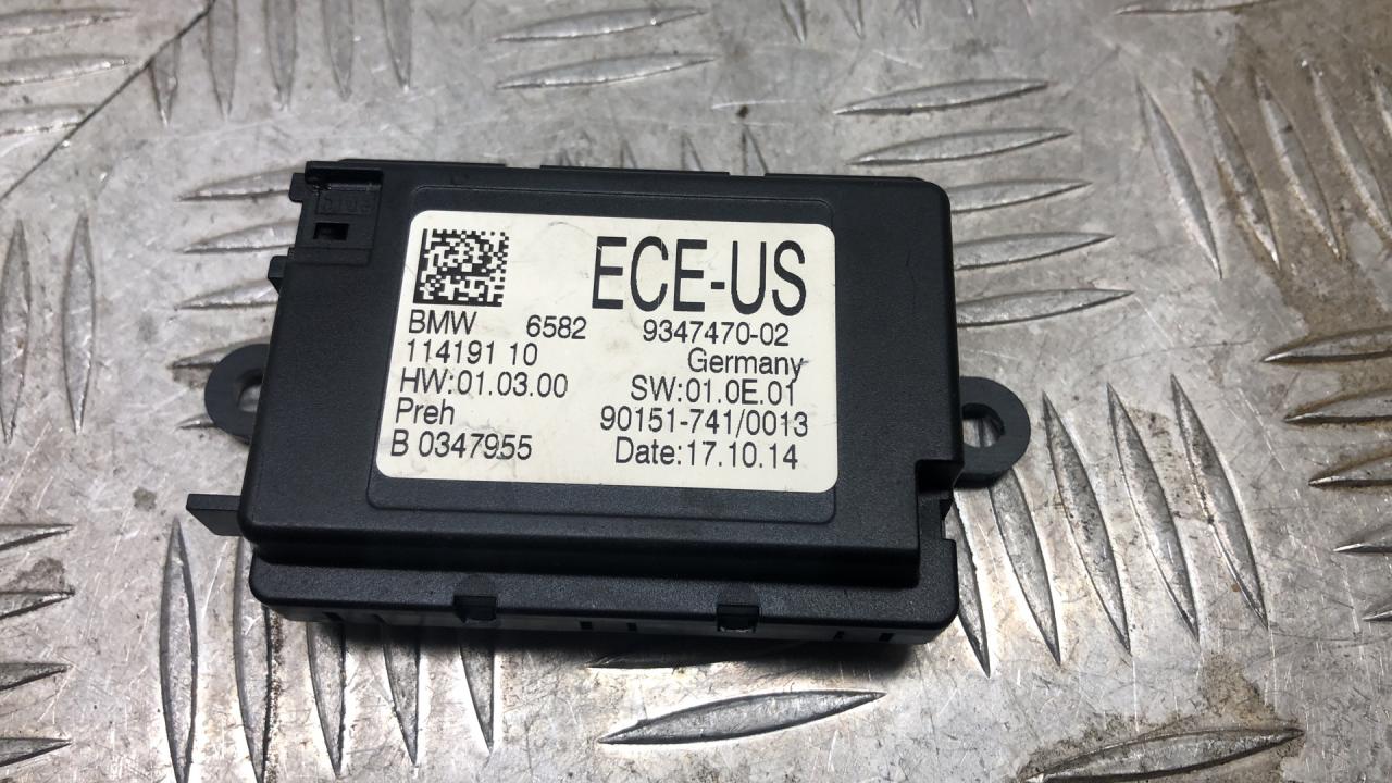Блок управления Controller Touch BMW 3 GT F34 2016, 3.0 л., N55 B30 A, бензин, АКПП, белый, хетчбэк 5 дв., полный привод, 65829347470, 9347470 - фото №1