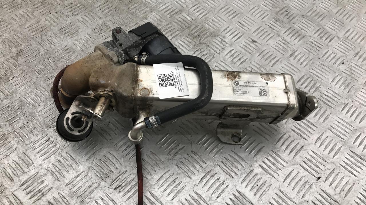 охладитель EGR / Радиатор EGR BMW 5 серия F07/F10/F11 F10 2011, 2.0 л., N47 D20 C, дизель, АКПП, a90 (sophitgrau), седан, задний привод, правый руль, 11717810751, 7810751 - фото №1
