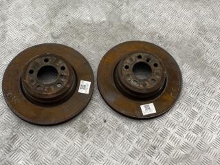 диск тормозной задний BMW X6 E71/E72 E71 2009, 3.5 л., M57D30 (306D5), дизель, АКПП, monacoblau (a35), внедорожник 5 дв., полный привод, правый руль, 34216793246