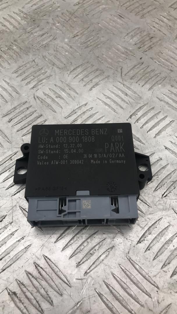 блок управления парктрониками Mercedes-Benz GLC-Класс X253/C253 2018, 2.5 л., дизель, АКПП, 197u obsidianschwarz, внедорожник 5 дв., полный привод, A0009001808 - фото №1