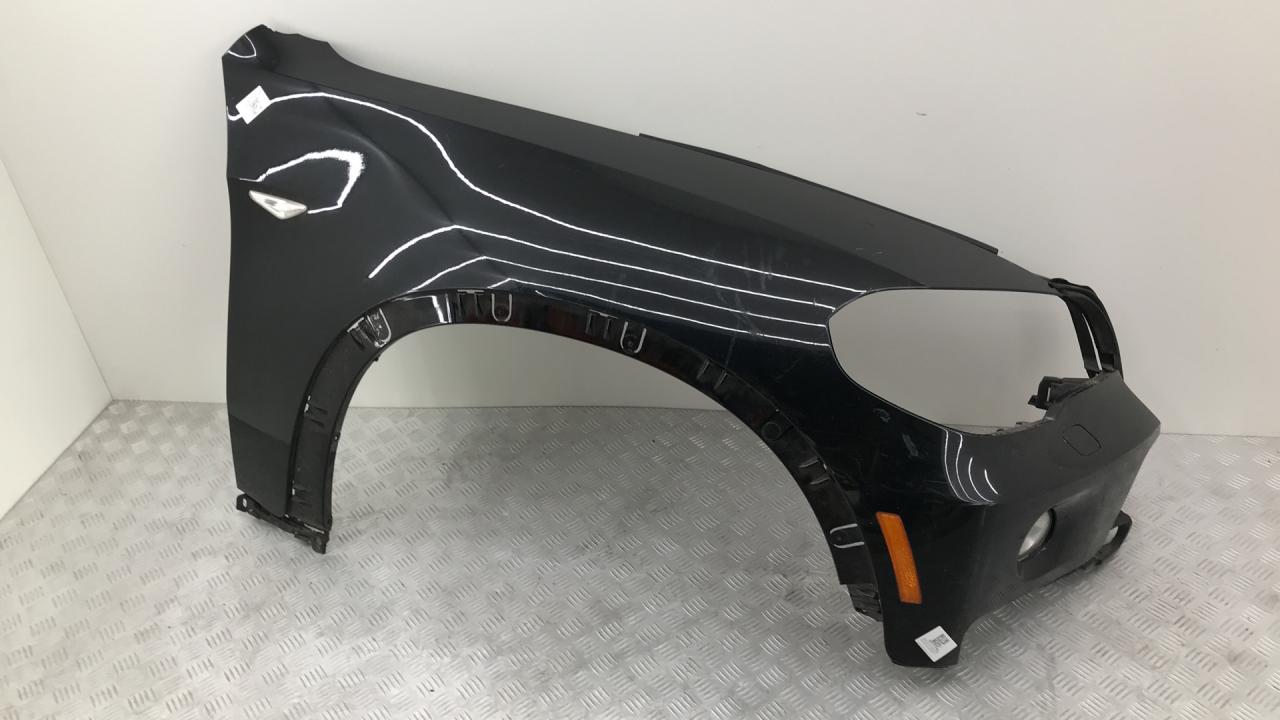 крыло переднее правое BMW X5 E70 2008, 4.8 л., N62 B48 B, бензин, АКПП, черный schwarz 2 (668), внедорожник 5 дв., 51657178400 - фото №1