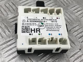 модуль управления двери Mercedes-Benz GLC-Класс X253/C253 2018, 2.5 л., дизель, АКПП, 197u obsidianschwarz, внедорожник 5 дв., полный привод, A2229002014