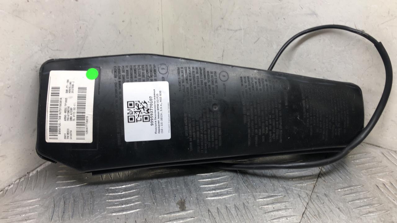 подушка безопасности сиденья BMW X3 F25 2013, 3.5 л., бензин, АКПП, черный, внедорожник 5 дв., полный привод, 72127311663, 7311663 - фото №1