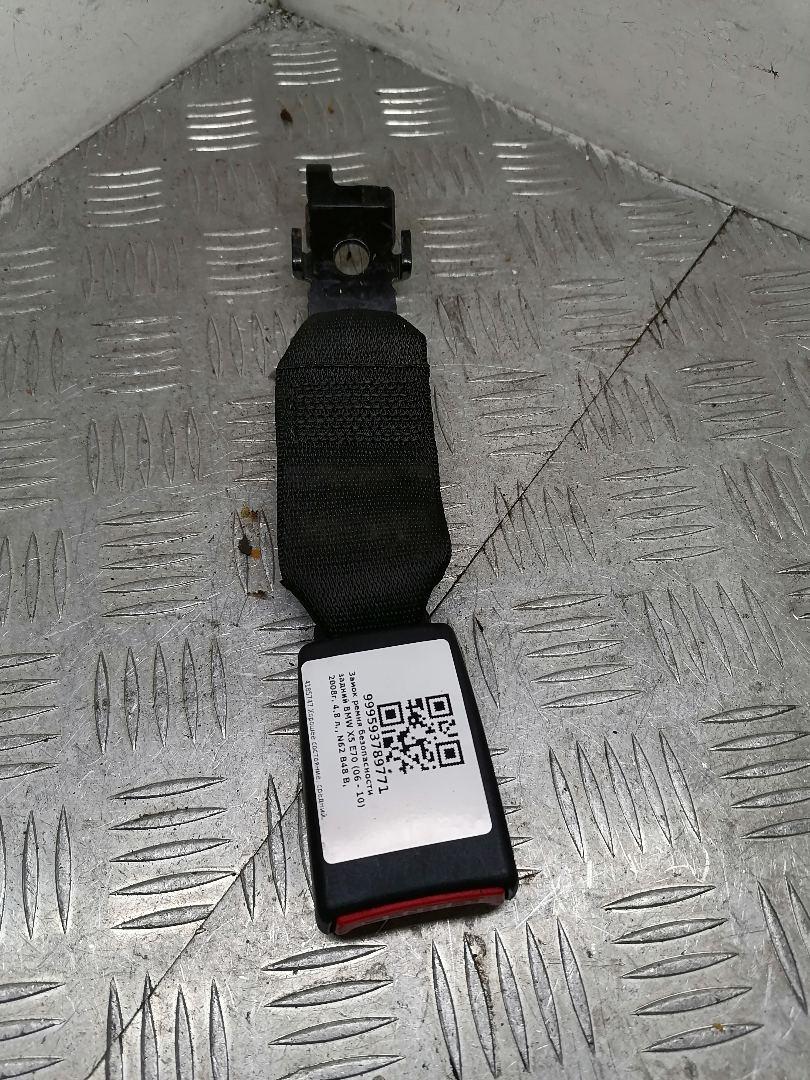 замок ремня безопасности BMW X5 E70 2008, 4.8 л., N62 B48 B, бензин, АКПП, черный schwarz 2 (668), внедорожник 5 дв., 4185747, 52204185747 - фото №1