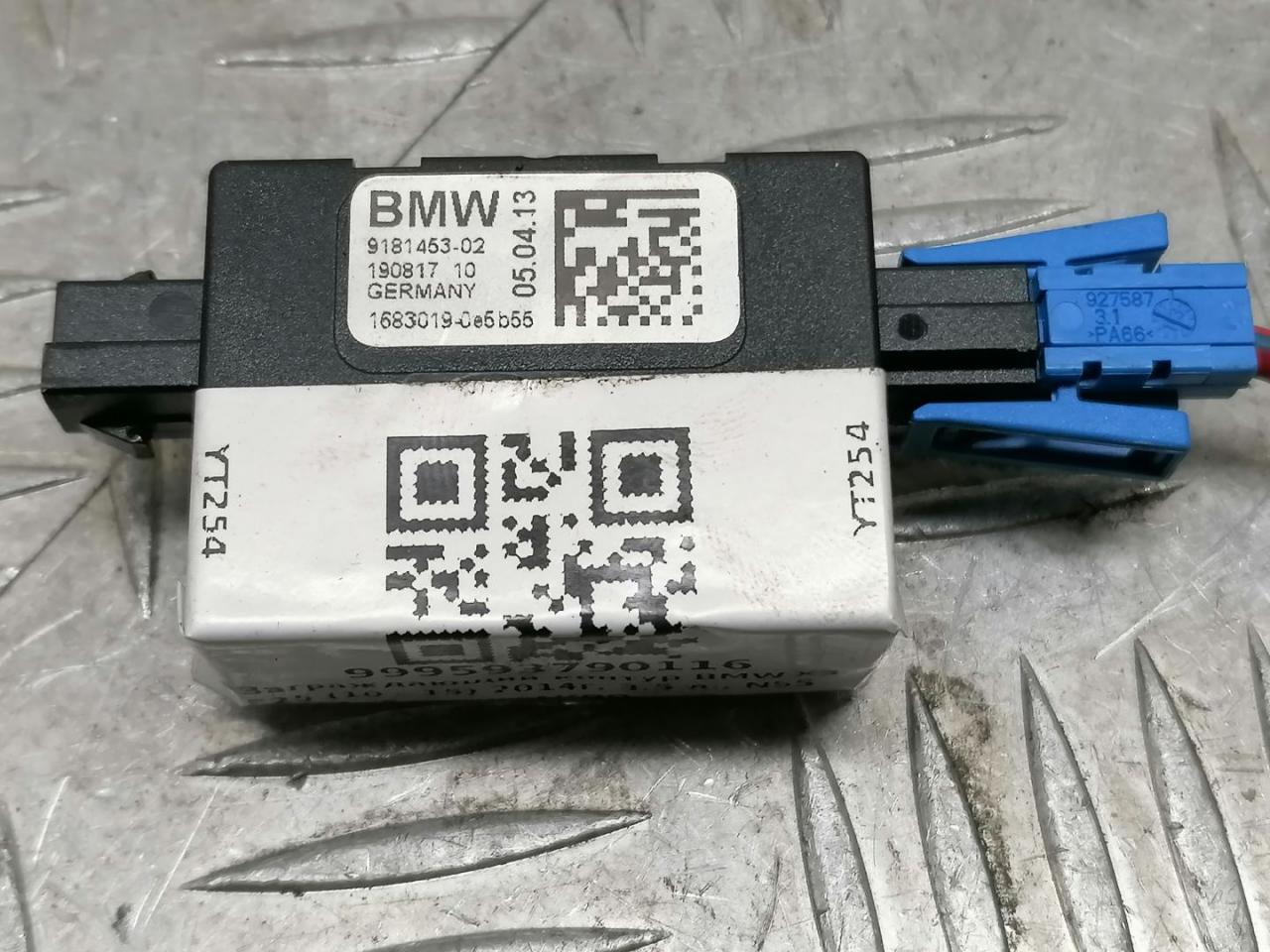 Заграждающий контур BMW X3 F25 2014, 3.5 л., бензин, АКПП, внедорожник 5 дв., полный привод, 65209181453, 9181453 - фото №1