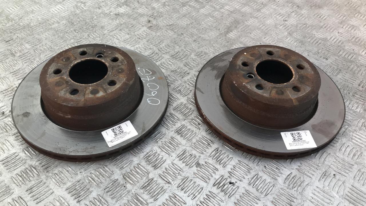 диск тормозной задний BMW X5 F15 2015, 3.0 л., N57 D30 A, дизель, АКПП, mineralweiß metallic (a96), внедорожник 5 дв., полный привод, правый руль, 34216868940, 6868940 - фото №1