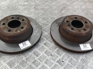 диск тормозной задний BMW X5 F15 2015, 3.0 л., N57 D30 A, дизель, АКПП, mineralweiß metallic (a96), внедорожник 5 дв., полный привод, правый руль, 34216868940, 6868940