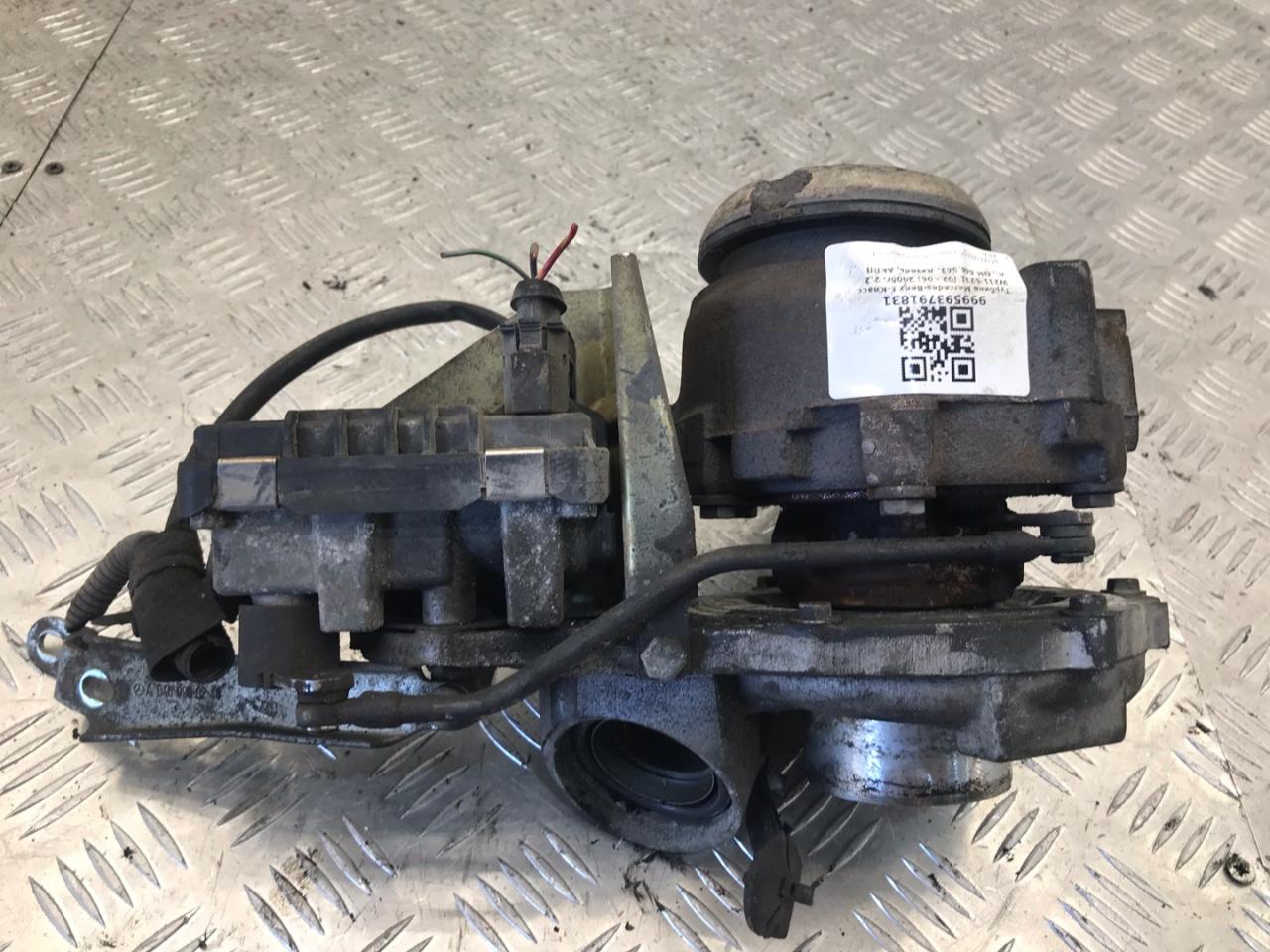 турбина Mercedes-Benz E-Класс W211/S211 2005, 2.2 л., дизель, АКПП, A6460900080 - фото №1