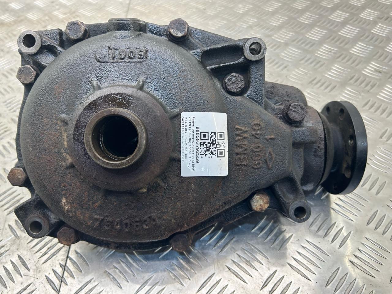 редуктор переднего моста BMW X3 E83 2006, 3.0 л., M54 B30 (306S3), бензин, 31507523650, 7540626 - фото №1