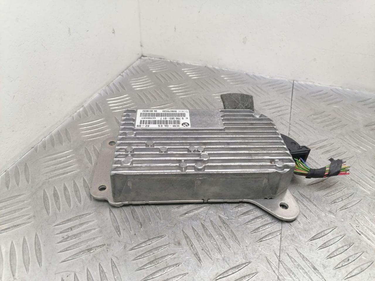 блок управления ICM BMW 5 серия F07/F10/F11 2011, 3.0 л., N57 D30 A, дизель, АКПП, spacegrau metallic (a52) серый, хетчбэк 5 дв., задний привод, правый руль, 34526796503, 6796503 - фото №1