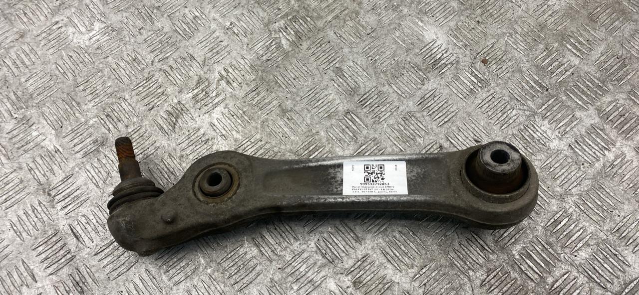 рычаг передний левый BMW 5 серия F07/F10/F11 2011, 3.0 л., N57 D30 A, дизель, АКПП, spacegrau metallic (a52) серый, хетчбэк 5 дв., задний привод, правый руль, 31126798107 - фото №1