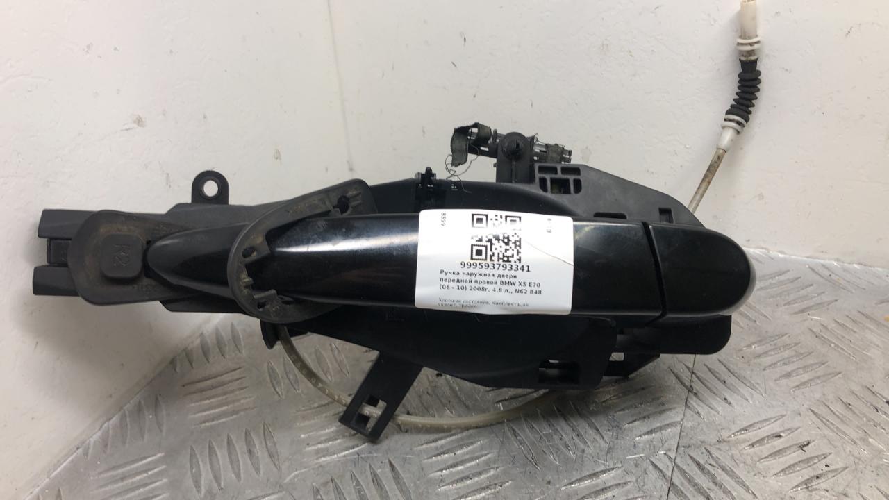 ручка наружная BMW X5 E70 2008, 4.8 л., N62 B48 B, бензин, АКПП, черный schwarz 2 (668), внедорожник 5 дв. - фото №1
