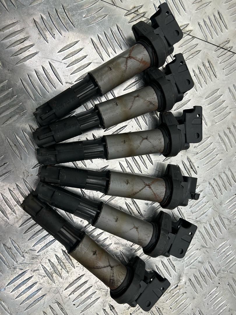 катушка зажигания BMW X3 E83 2006, 3.0 л., M54 B30 (306S3), бензин, 0221504 - фото №1