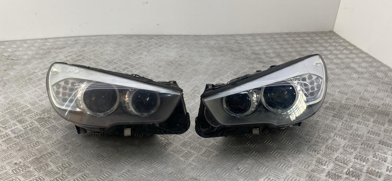 фара BMW 5 серия F07/F10/F11 2011, 3.0 л., N57 D30 A, дизель, АКПП, spacegrau metallic (a52) серый, хетчбэк 5 дв., задний привод, правый руль, 63127262721, 63127262722, 7262721, 7262722 - фото №1