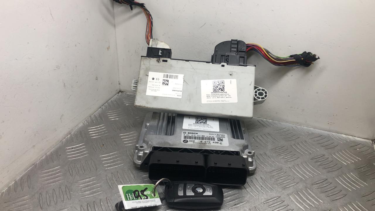 блок управления двигателем BMW 5 серия F07/F10/F11 2012, 2.0 л., N47 D20 C, дизель, АКПП, alpinweiß iii (300), хетчбэк 5 дв., задний привод, правый руль, 13618572438, 61359293393, 8572438, 9293393 - фото №1