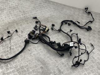 проводка двигателя BMW 5 GT F07 [рестайлинг] 2015, 2.0 л., N47 D20 C, дизель, АКПП, sophistogra brillant metall a90, хетчбэк 5 дв., задний привод, правый руль, 12518581780, 7360781