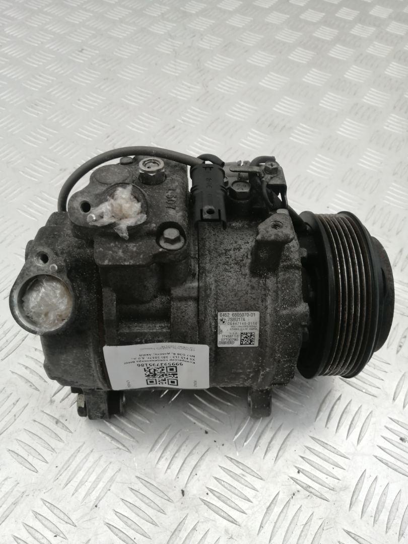 компрессор кондиционера BMW X5 F15 2017, 4.0 л., дизель, АКПП, black sapphire metallic (475), внедорожник 5 дв., полный привод, 7SBU17A, 64526805070, 6805070 - фото №1