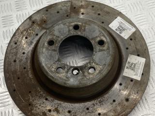 диск тормозной передний BMW 3 серия E90/E91/E92/E93 2007, 3.5 л., M57D30 (306D5), дизель, АКПП, spacegrau metallic (a52), купе, задний привод, правый руль, 34116855000