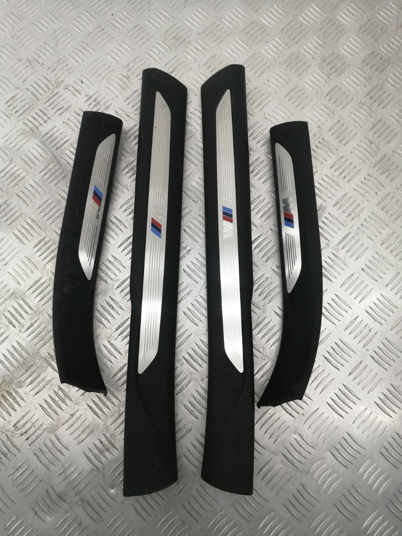 накладка на порог внутренняя BMW X5 F15 2017, 4.0 л., дизель, АКПП, black sapphire metallic (475), внедорожник 5 дв., полный привод, 51437284557, 51437284558, 51437284579, 51437284580 - фото №1