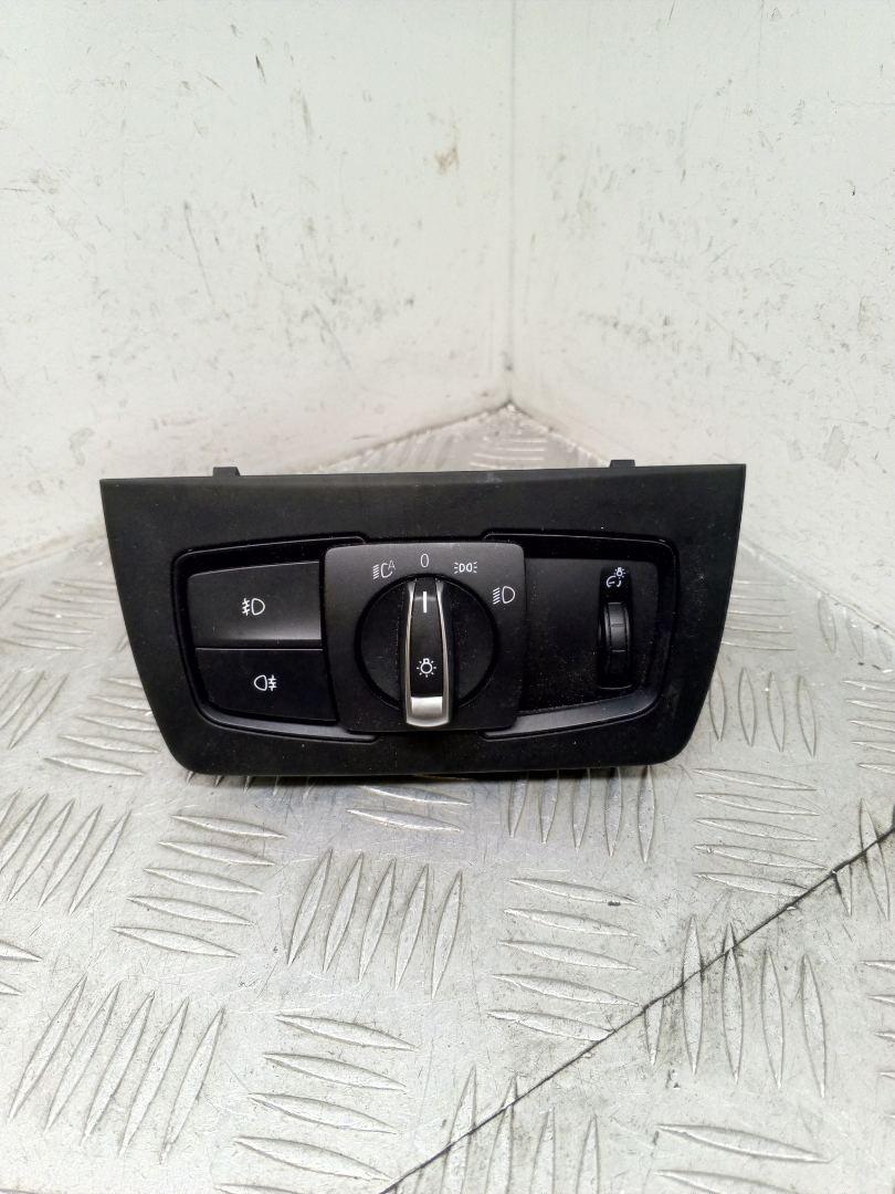 переключатель света BMW 3 серия F30/F31/F34 F30 2014, 2.0 л., N20 B20 B, бензин, АКПП, синий, седан, полный привод, 61319265303, 9265303 - фото №1