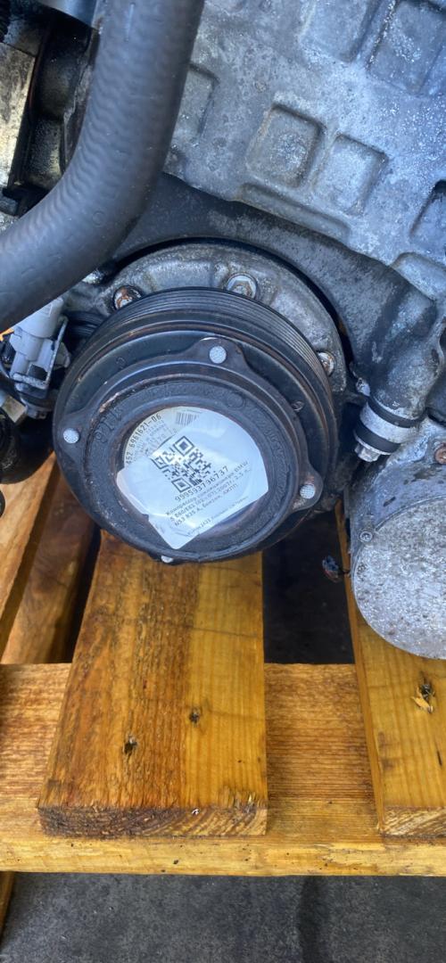 компрессор кондиционера BMW 5 серия E60/E61 2007, 2.5 л., N53 B25 A, бензин, АКПП, 64526961621, 6961621 - фото №1