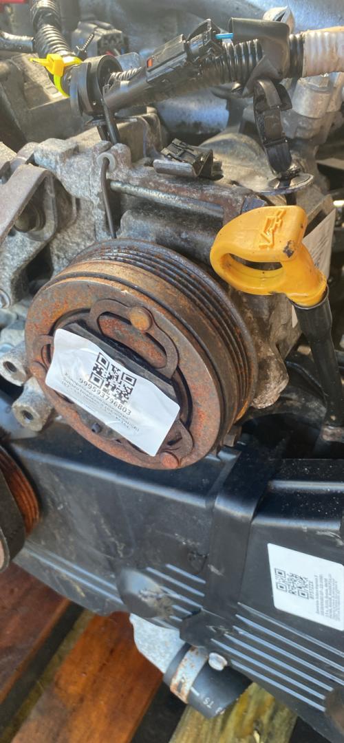 компрессор кондиционера Subaru Impreza 3 поколение (GE/GV/GH/GR) 2008, 1.5 л., EL154, бензин, МКПП - фото №1