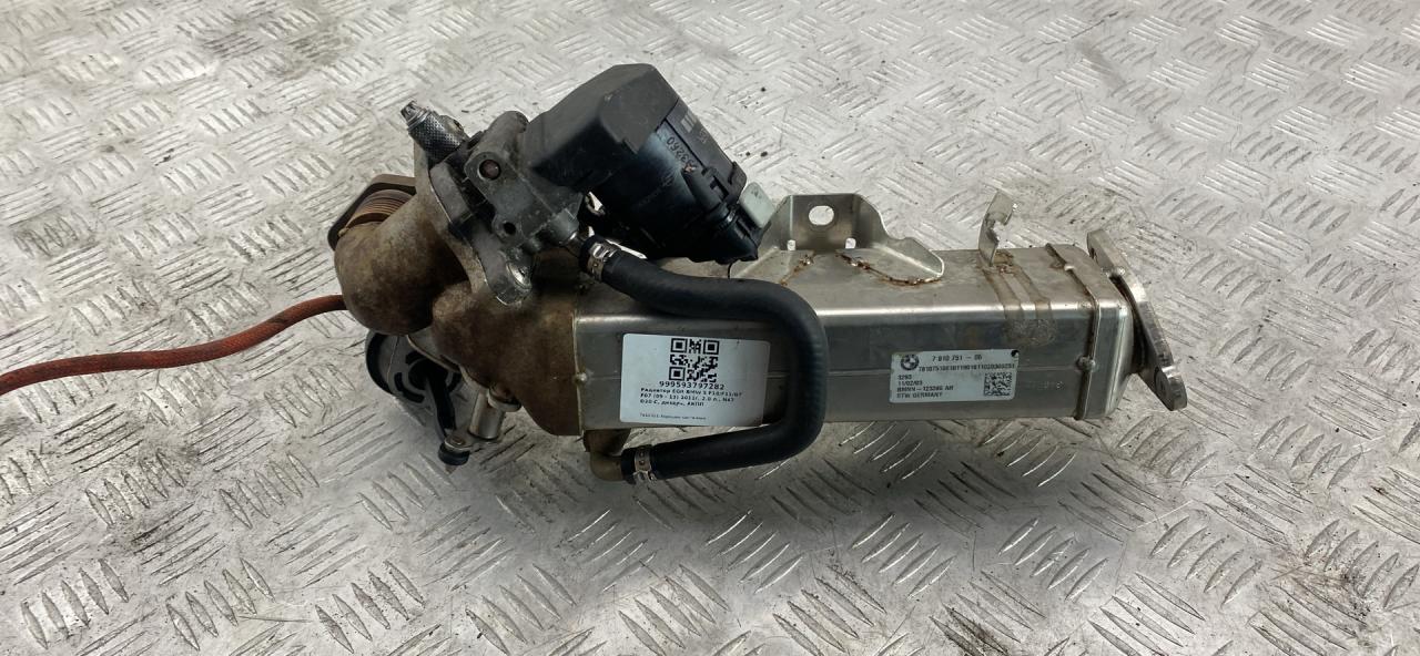 охладитель EGR / Радиатор EGR BMW 5 серия F07/F10/F11 2011, 2.0 л., N47 D20 C, дизель, АКПП, 11717810751, 7810751 - фото №1
