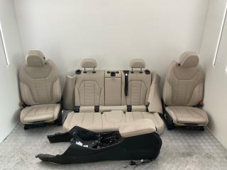 салон (комплект сидений) BMW X3 G01 2019, 3.0 л., B58 B30 A, бензин, АКПП, brillanteffekt metallic (a90), внедорожник 5 дв., полный привод, правый руль