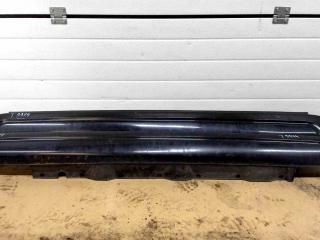 накладка на порог BMW X3 E83 [рестайлинг] 2007, дизель, черный, внедорожник 5 дв.