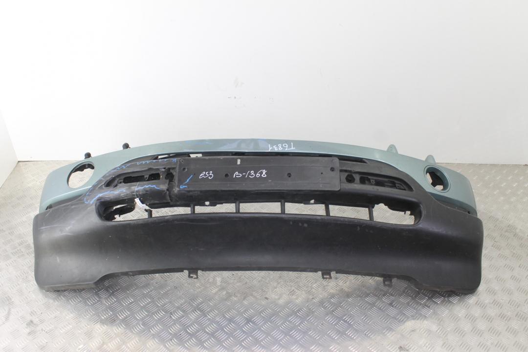 бампер передний BMW X5 E53 2002, голубой, внедорожник 5 дв., 8402304 - фото №1