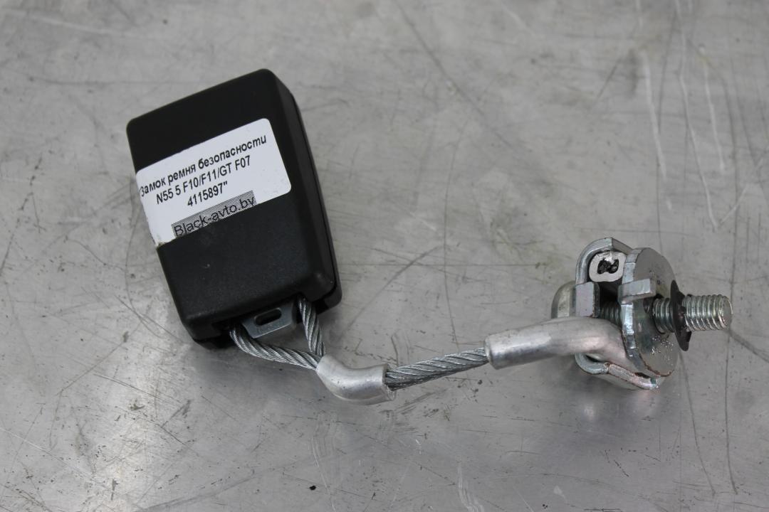 замок ремня безопасности BMW 5 серия F07/F10/F11 2010, 3.5 л., бензин, седан, 9172380 - фото №1