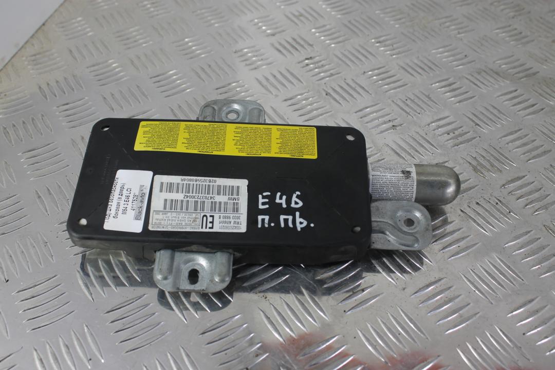 подушка безопасности дверная BMW 3 серия E46 2003, 3.0 л., бензин, серебро, седан, 347037230004Z - фото №1