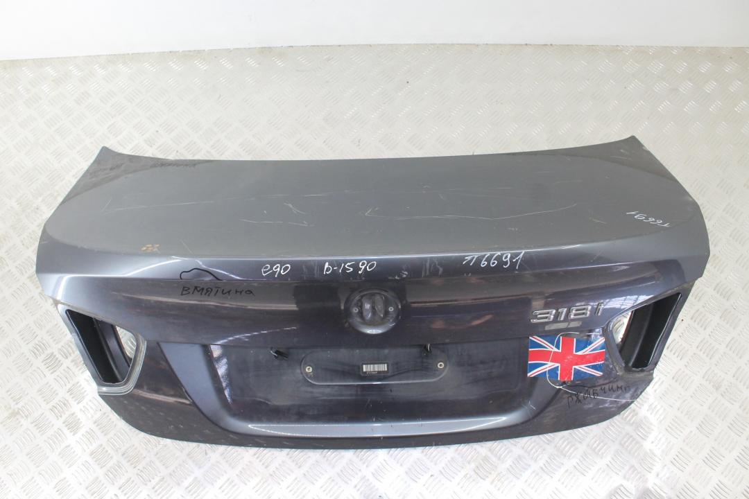 крышка багажника (дверь 3-5) BMW 3 серия E90/E91/E92/E93 2005, серый, седан - фото №1