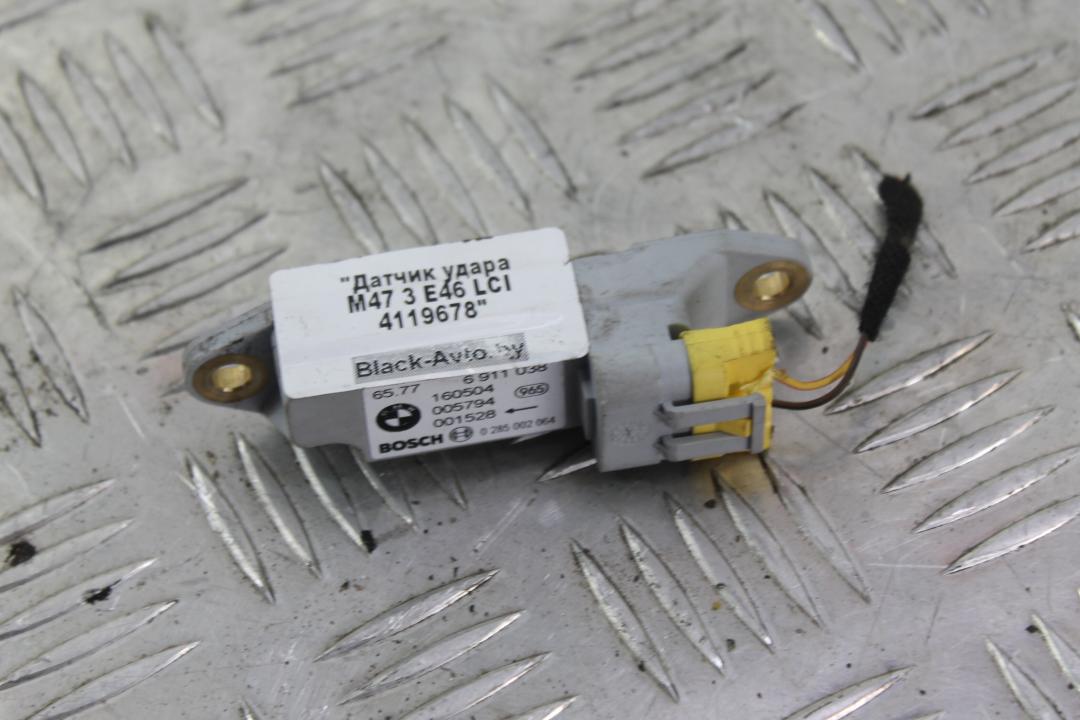 датчик удара BMW 3 серия E46 2003, 2.0 л., дизель, серебро, универсал, 6911038 - фото №1