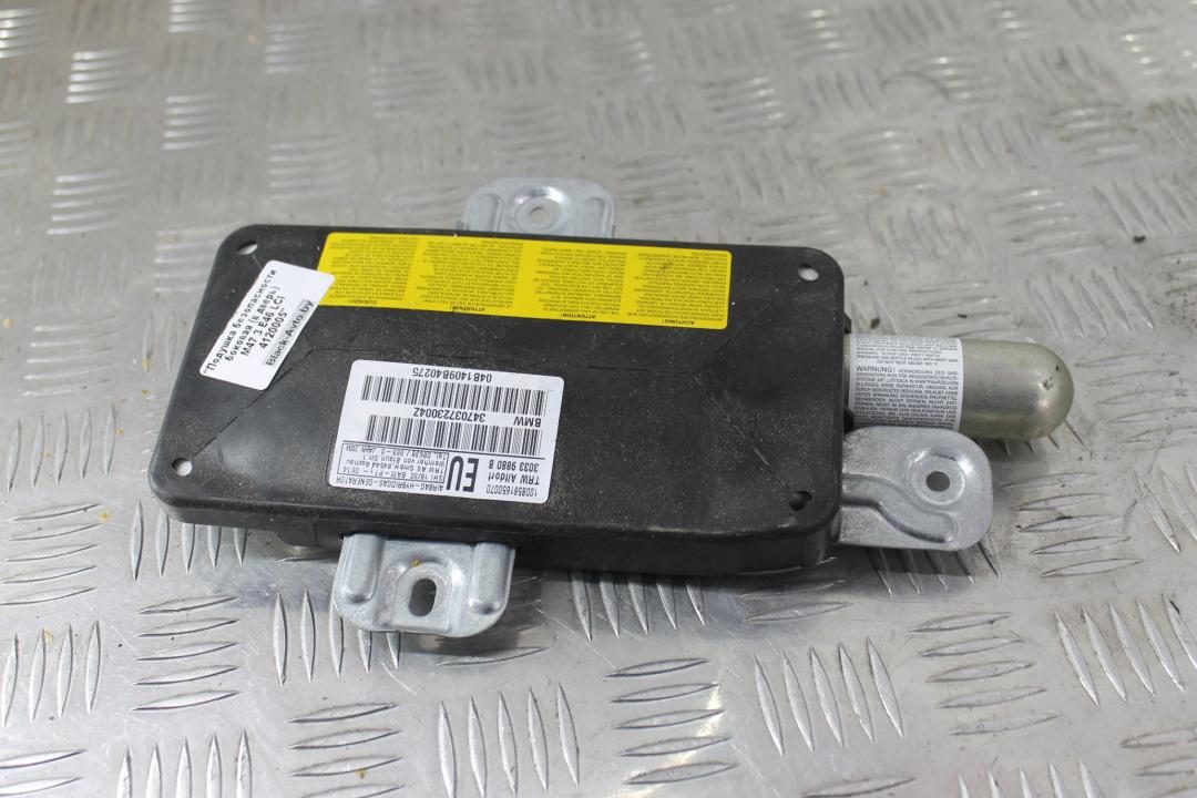 подушка безопасности дверная BMW 3 серия E46 2003, 2.0 л., дизель, серебро, универсал, 34703723004Z - фото №1