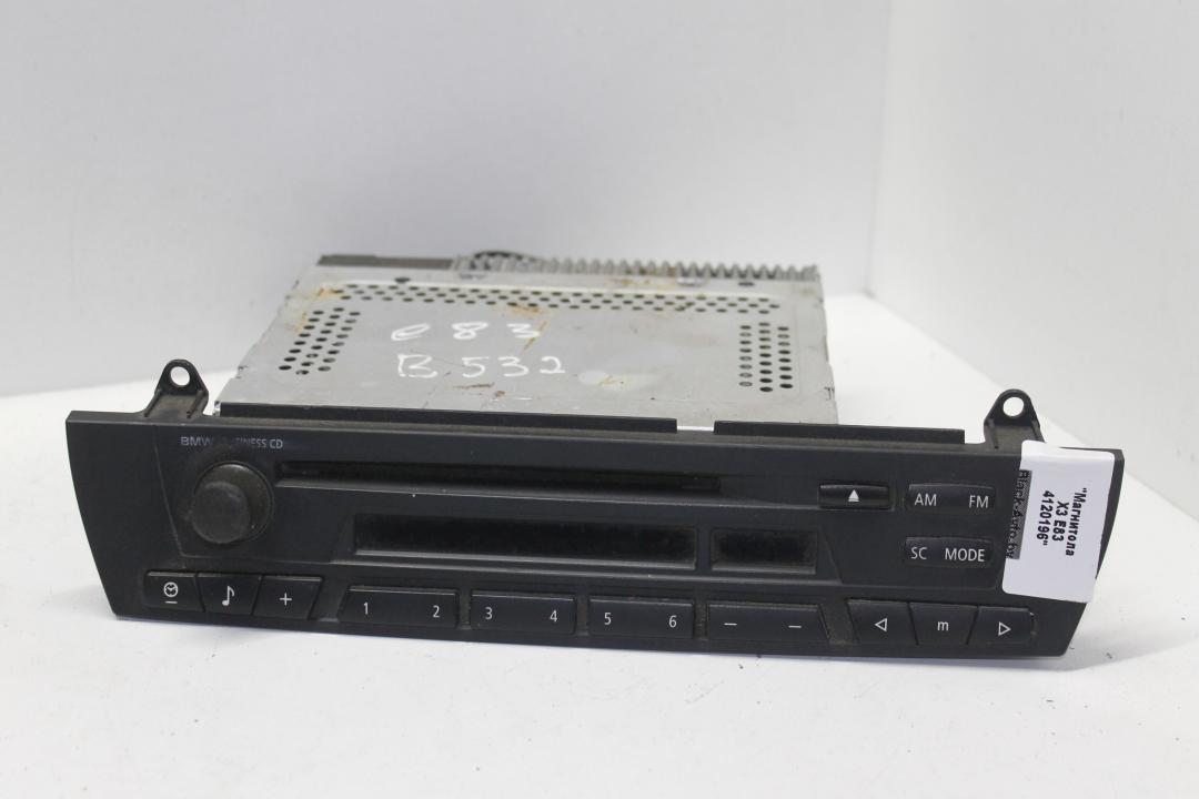 магнитола BMW X3 E83 2006, внедорожник 5 дв., 6976888 - фото №1