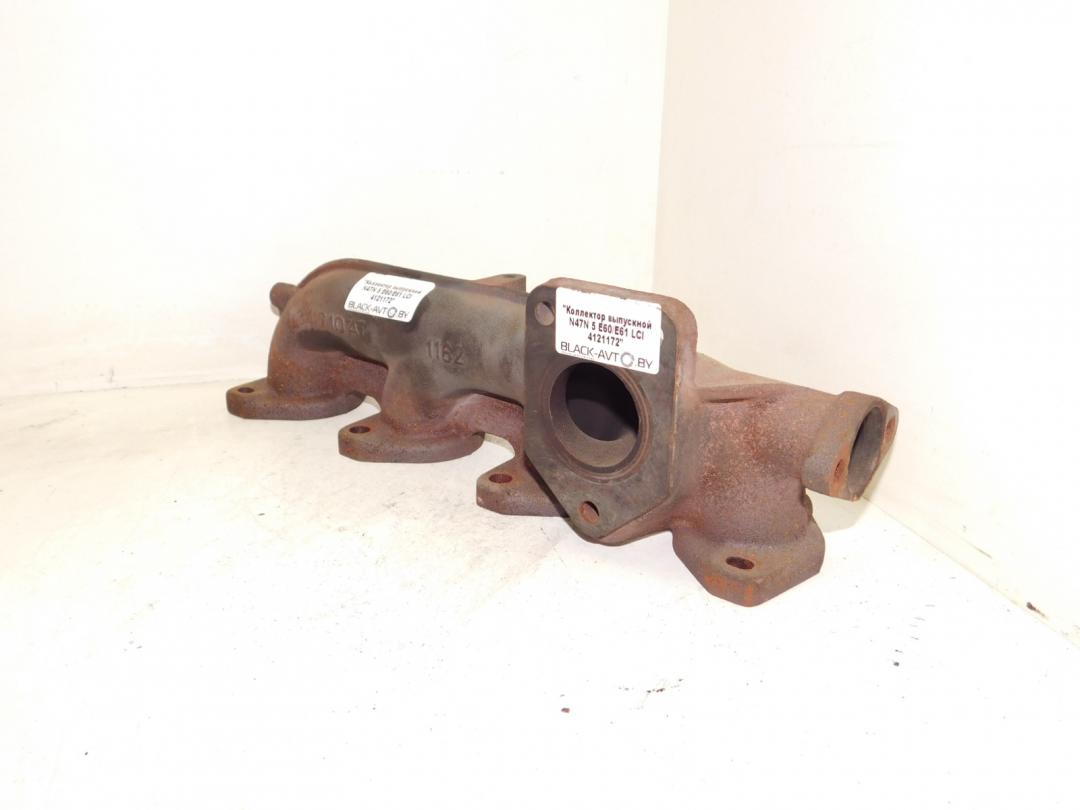 коллектор выпускной BMW 5 серия E60/E61 2007, 2.0 л., дизель, седан, 7797389, 11627797389 - фото №1