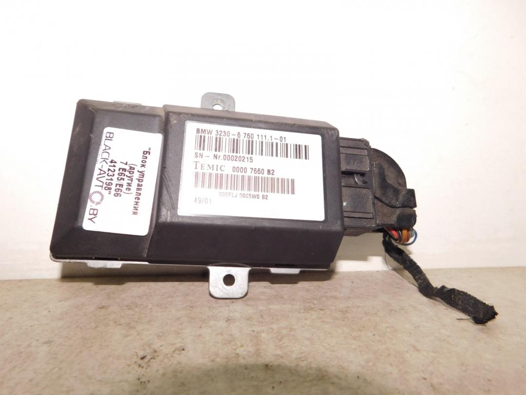 Блок управления рулевой колонки BMW 7 серия E65/E66/E67 2003, седан, 6760111 - фото №1