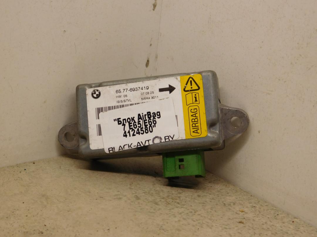 блок AirBag BMW 7 серия E65/E66/E67 2003, седан, 6937419 - фото №1