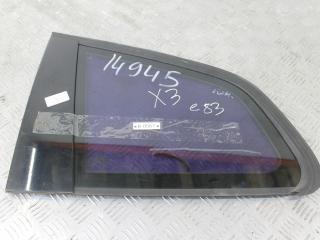 стекло кузовное боковое левое BMW X3 E83 2005, внедорожник 5 дв.