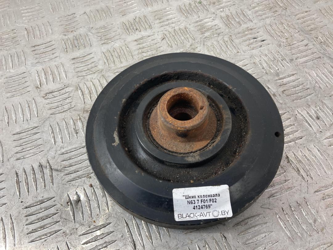 шкив коленвала BMW 7 серия F01/F02 2010, 4.4 л., N63 B44 A, бензин, седан, 7570263 - фото №1