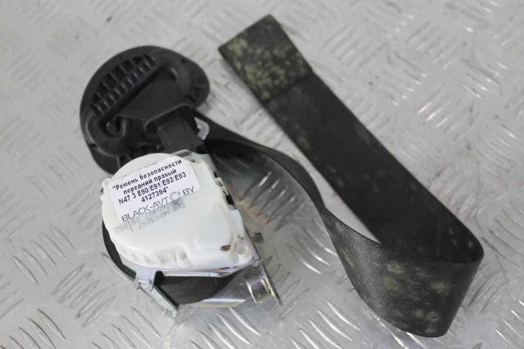 ремень безопасности BMW 3 серия E90/E91/E92/E93 2007, 2.0 л., дизель, серебро, купе - фото №1