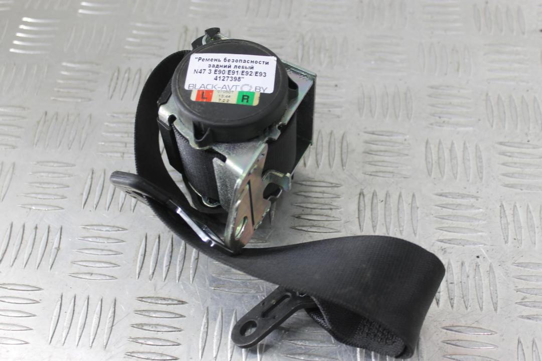 ремень безопасности BMW 3 серия E90/E91/E92/E93 2007, 2.0 л., дизель, серебро, купе - фото №1