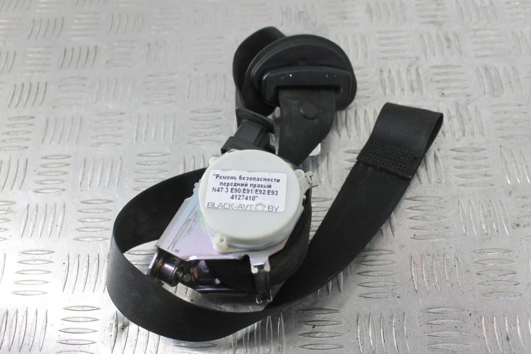 ремень безопасности BMW 3 серия E90/E91/E92/E93 2007, 2.0 л., дизель, серебро, купе - фото №1